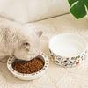 High Temperature Resistance Ceramic Cat Bowl Cartoon Pet Food Bowl Dog Bowl Cat Food Bowl  Pet Care