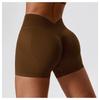 High-Waisted Seamless Yoga Shorts Women Tummy Control Butt Lift Running Gym Workout Leggings Short