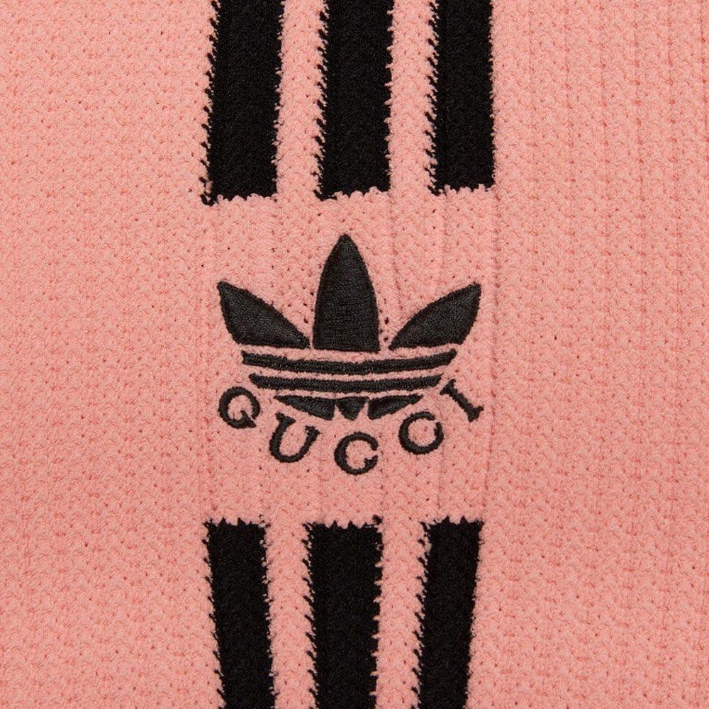 Gucci X Adidas Cropped Cardigan Pink 693785-XKCDQ-5951