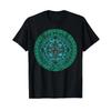 Mexican Aztec Sun Stone Mayan Calendar Iv T Shirt Vintage Washed Homme Graphic Soft Comfortable Versatile Fashion