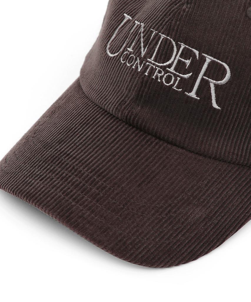 Eondeokeonteulol Unisex Autumn/Winter Corduroy Basic Soft Top Ball Cap Signature / Authentic B B / Cd / Choco