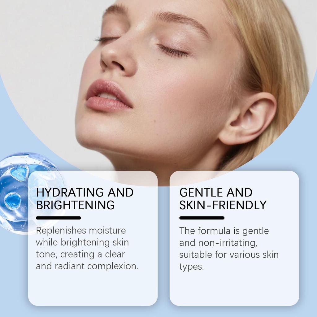 HOYGI Brightening & Moisturizing Mask - Gentle, Comfortable, Skin-Fitting, Delicate, Elastic, Smooth, Radiant, Soft Skin