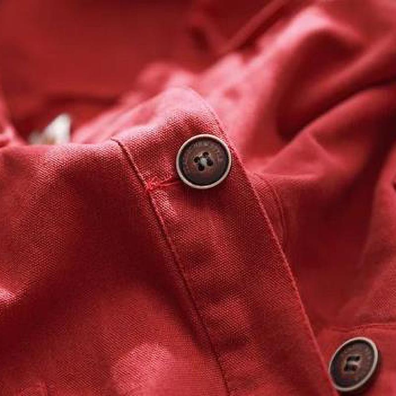 Plus Size Oversize Jackets Women Spring Hooded  Jacket Cotton Black Coat Coat Fashion Red Black