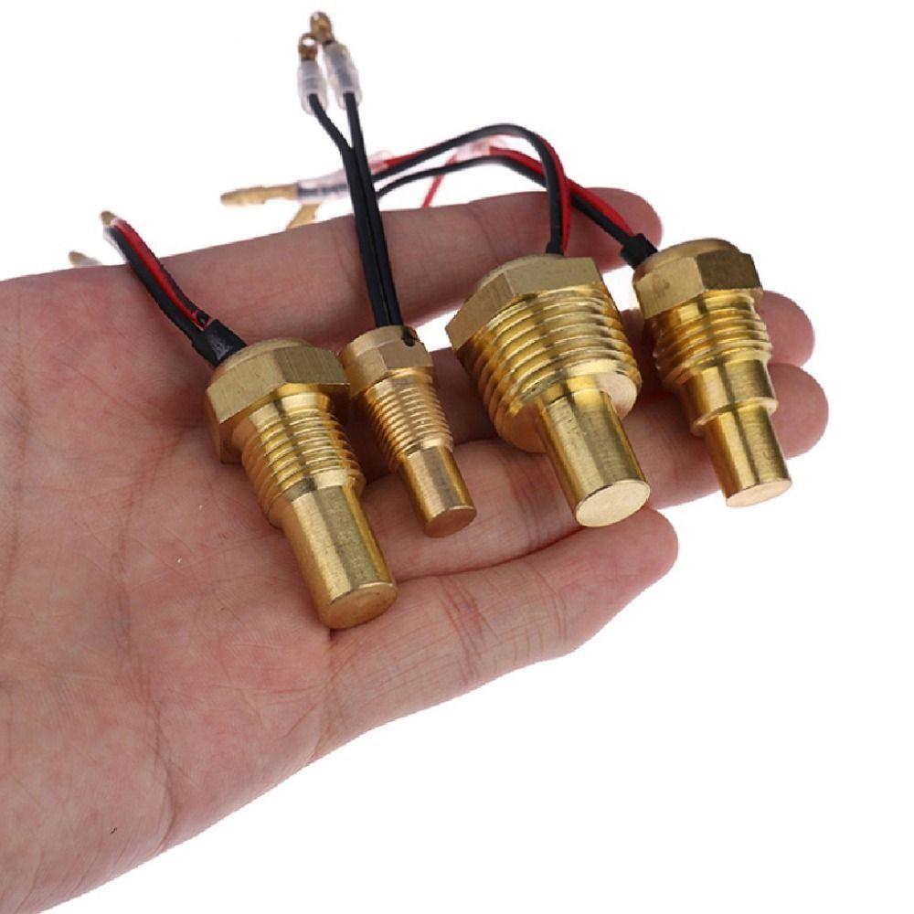 1Pcs 50K Head Plug Water Temperature Sensor 10/12/14/16/17/21mm NPT 3/8 1/8 1/2 Digital Temperature Sensor 12V/24V Universal