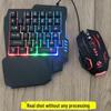 One-Handed Gaming Keyboard for Mobile & PC - Perfect for PUBG & LoL