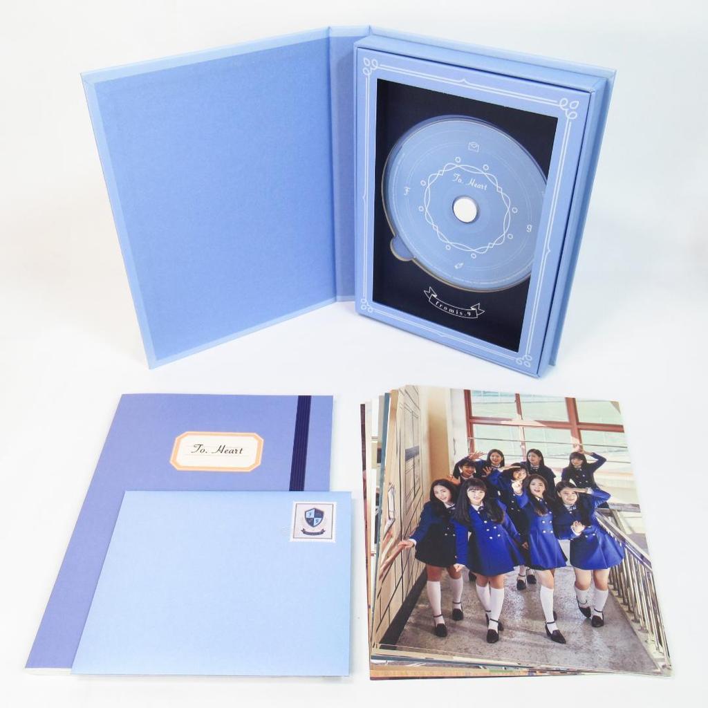 [USED] Promise Nine Fromis_9 "To. Heart" Blue Ver. Korean CD