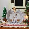 Angel Prayer Cross Ornaments for Home and Garden - Religious Easter Decorations & Gifts