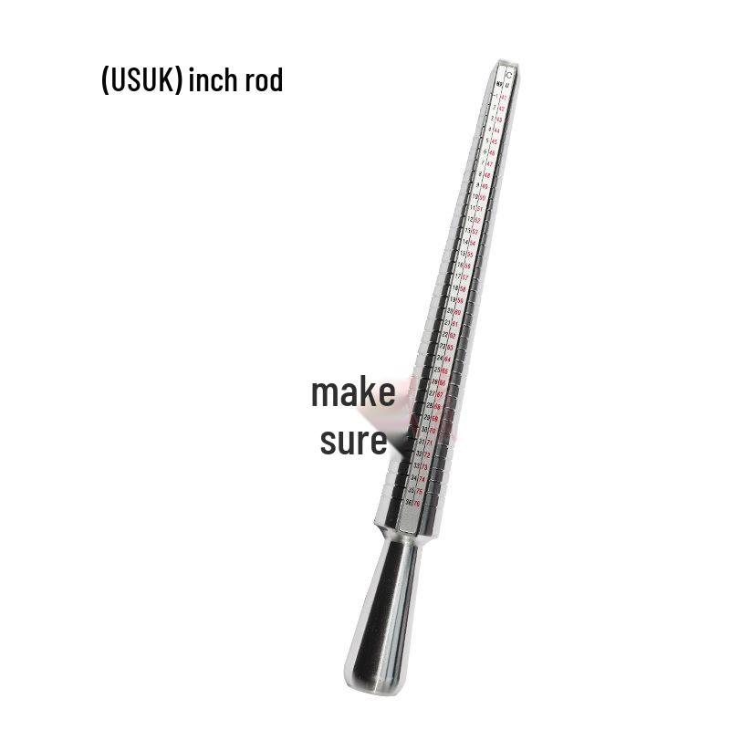 UKUS Multinational Ring Sizer: Korean, American, Japanese, English Size Stick