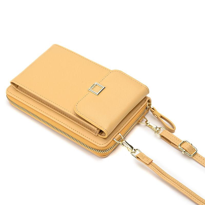 Women Fashion Shoulder Bags Artificial Leather Phone Bag Casual Crossbody Bag Card Holder Purse