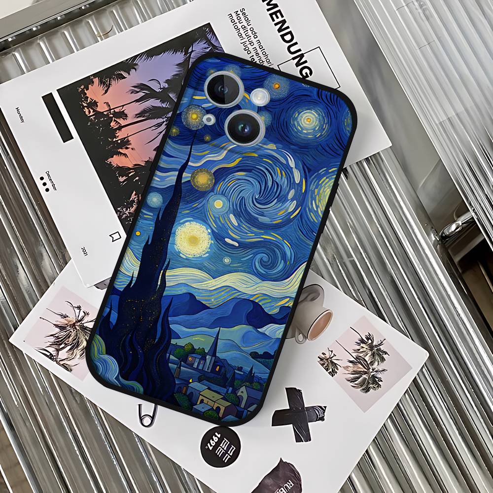 

H-Van Gogh-S Oil Painting Phone Case Phone Case That Fits IPhone 16, 15, 11, 13, 14 Pro Max, Plus, X, Xr, Xs Max, 12 Mini iphone15