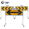 Solar Powered LED Traffic Arrow Warning Sign
