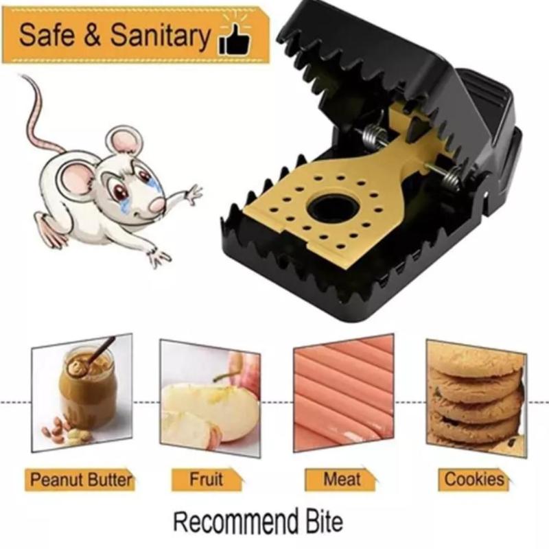 Upgraded Large Mouse Rat Traps Safety High Sensitive Snap Big Plastic Mouse Trap Rodent Catcher