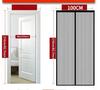 Heavy Duty Magnetic Screen Door Mesh Curtain Mosquito Net Bug Hands Free Partition Mute Striped Door Curtain Bedroom Ventilation