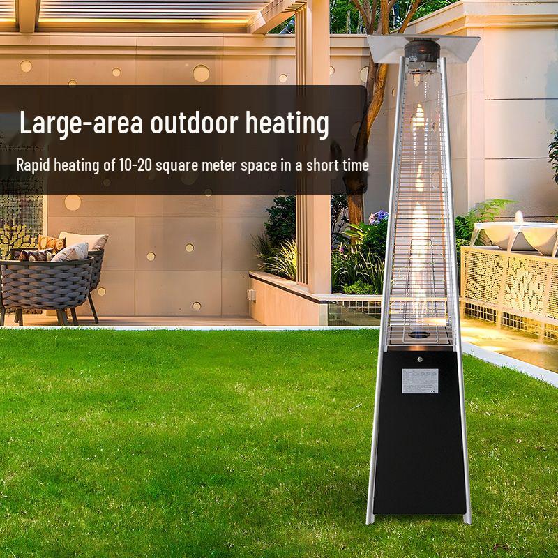 Qian You Outdoor Tower-shaped LPG Heater and Fire Pit
