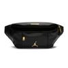Jordan Minimalist Fashion High-Quality Basic Snake Pattern Polyester Leather Crossbody Chest Bag Waist Bag Unisex bags Black HA5507-013