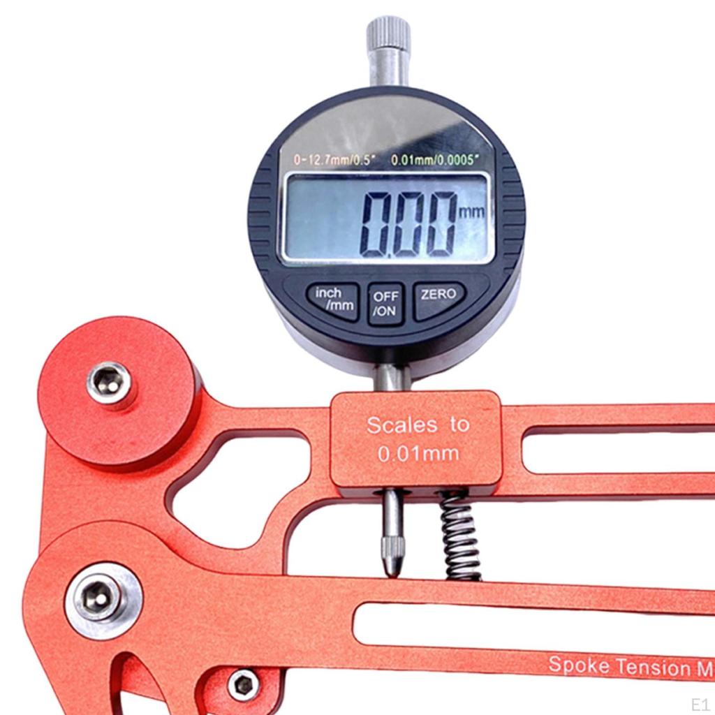 Bicycle Electronic Spoke Tension Meter Repair Tool Accurate Sturdy for Cycling Maintenance
