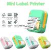Portable Mini Printer: Home Photo, Label & Barcode Thermal Printer - Ideal for Students