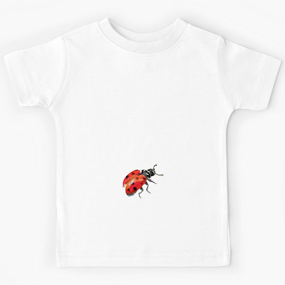 Ladybug Drawing Collection Kids T-Shirt 170