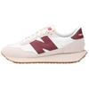 New Balance 237 Bílá Burgundsko - MS237SB