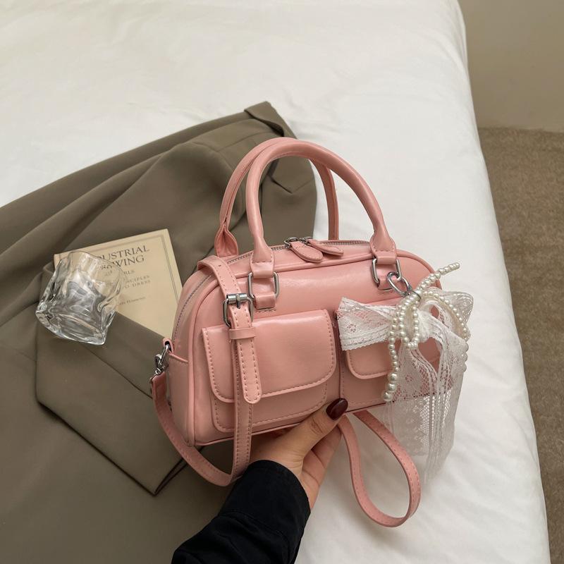 Ladies Crossbody Bag Fashion Everything Popular Casual Sweet Lace Ballet Style Design Sense of Spring and Summer New Shoulder Ba