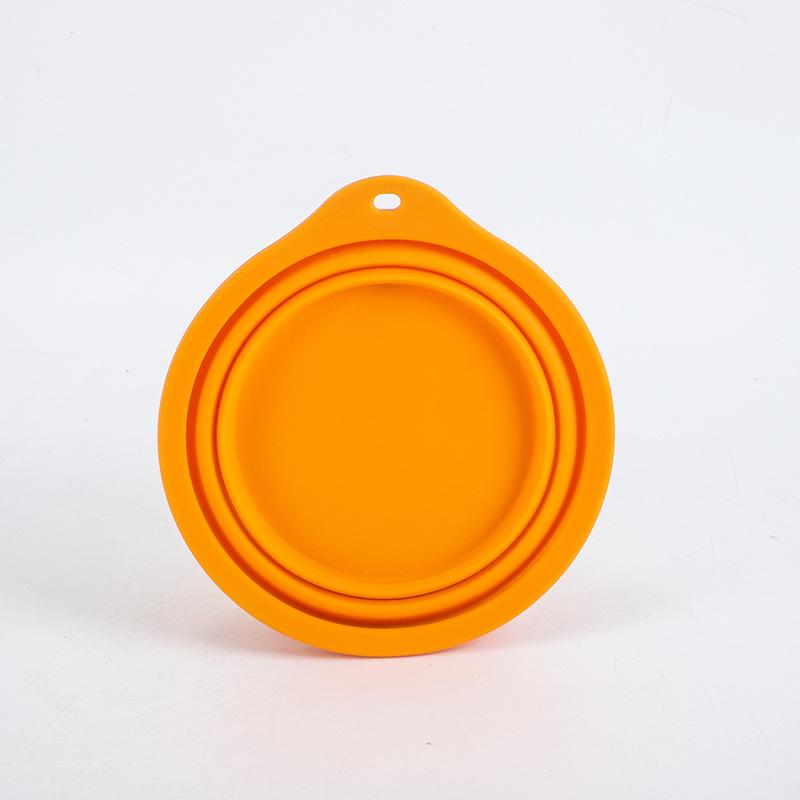 Collapsible Silicone Dog Bowl - Portable Outdoor Pet Food & Water Bowl