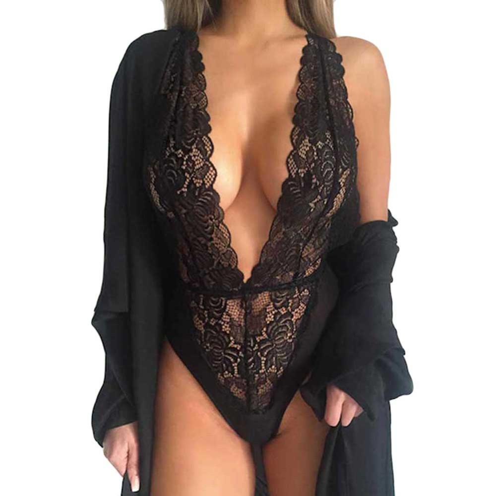 Hot Erotic Exotic Clothing Sexy Lingerie Open C See-through Underwear Babydoll Teddy Bear Underwear Sex Bodysuit Sexy Dress