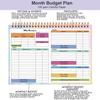 Daily And Weekly Financial Bookkeeping, Family Income And Expenditure Budget Plan Planning Coil Notebook