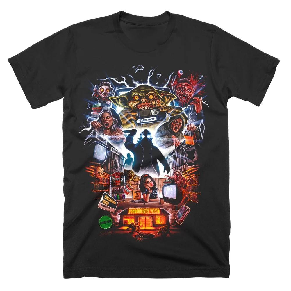 HOT NEW! Halloween Horror Shir Retro Scary Movie Graphic M