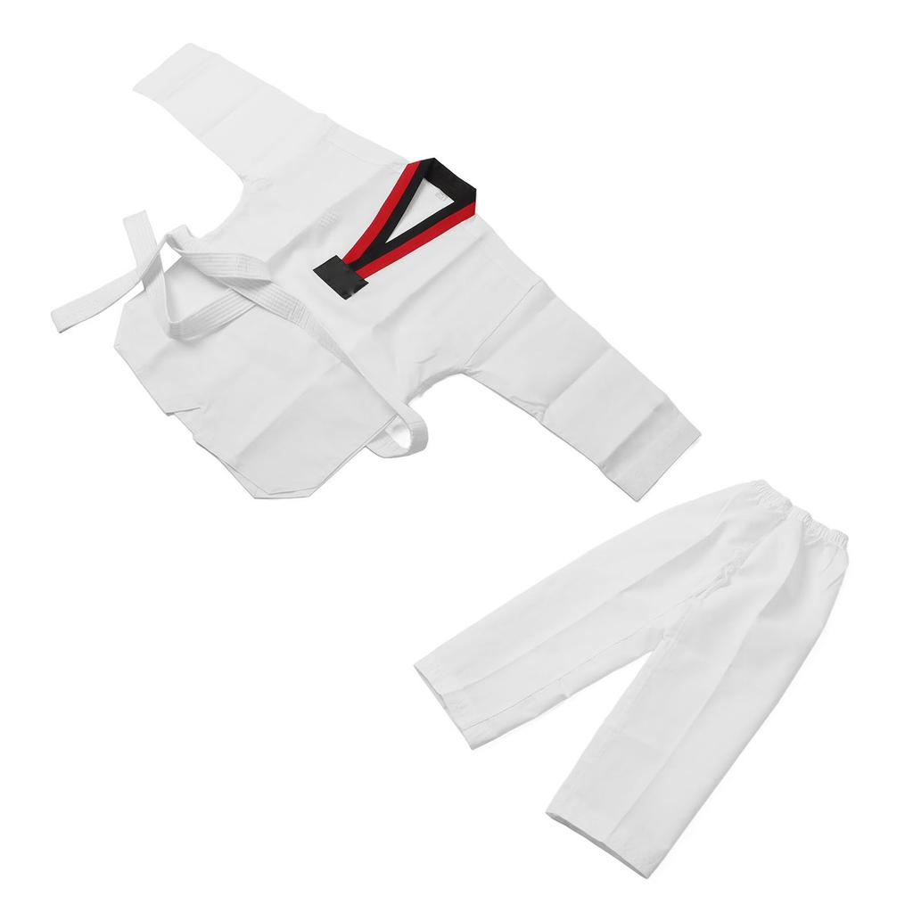 Kids White Taekwondo Uniform TKD Costumes Clothing WTF Karate Judo Taekwondo Dobok Clothes