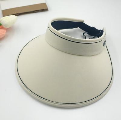 Sun Protection Cap Foldable Women's Summer Large Brim Empty Top Hat UV Protection Sun Hat Outdoor Cycling Sun Hat