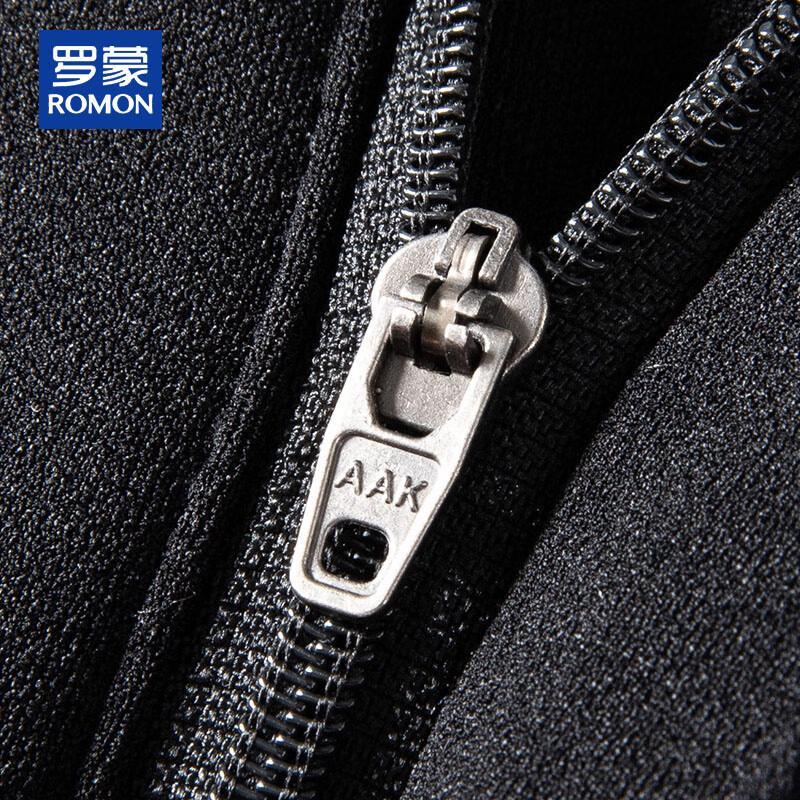 ROMON Men's Fleece-Lined Warm Straight-Leg Casual Pants