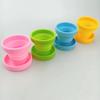 Household Silicone Folding Water Cup Outdoor Travel Silicone Gargle Cup Retractable Mini Cup Portable Compression Folding Cup