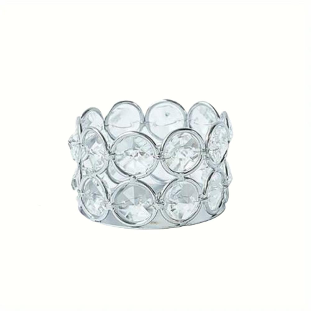 

4 шт. серебристо-золотистых хрустальных подсвечника для чайных свечей для дома, стола, спальни, центрального элемента, свадьбы, семейного праздника, декора, креативных подарков