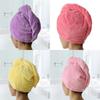 Coral Fleece Hair Towel Cap For Women Fast Dry Absorbent Shower Head Wrap