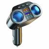 3.1A Dual USB Car Charger 2 Port LCD Display 12-24V Adapter Fast Lighter Socket Power Car Styling Cigarette Car Charger T4Q5