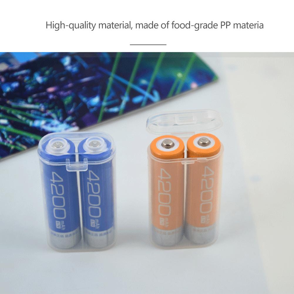 Cutie Portabilă de Depozitare Baterii 18650 Carcasă Dură Suport Cutie de Alimentare Baterie Reîncărcabilă Carcasă Baterie 18650