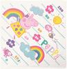 Marushin Bath Towel Peppa Pig 90 X 90cm Happy Peppa 100% Cotton Gauze & Terry Cloth with Simple Measurement Markings 5755001800