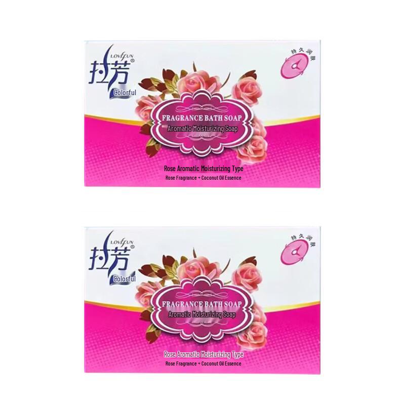 Увлажняющее очищающее мыло La FANG с ароматом розы (2-Pack)