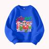 HUNTRX Devil Hunter Weihnachten Kinder Rundhals-Sweatshirt mit Rumi, Mira, Zoey Design für festlichen Spaß