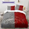 1. FC Köln Bedding Quilt Set Quilt Cover Pillowcase Home Decoration Birthday Gift (1 * Duvet Cover + 2 * Pillowcase, Without Core)