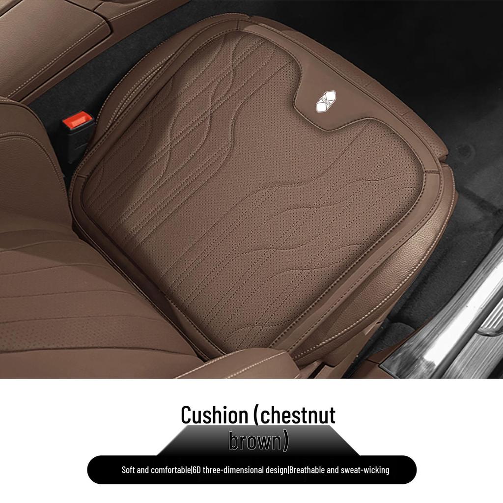 Zhijie S7/R7 & Xiangjie S9 Headrests, Lumbar Supports, Seat Cushions: All-Season, Comfortable, Breathable Leather Interior.