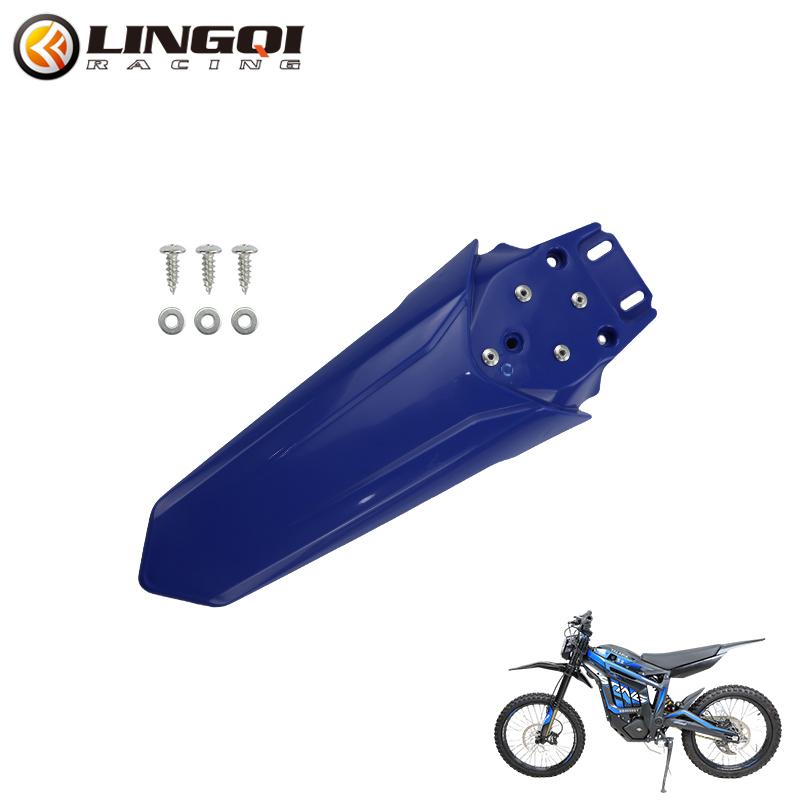 LINGQI RACING Motorcycle Upgrade Plastic Rear Fender Mudguard Tail Mud Guard For Electric Bike Talaria Sting R MX4 MX3 MX5
