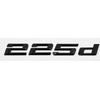 ABS Adesivo Emblema Logo Lettere Baule Posteriore Auto Per BMW Serie 2 216d 218d 220d 225d 228d 230d 235d 240d F22 F23 F45 F46