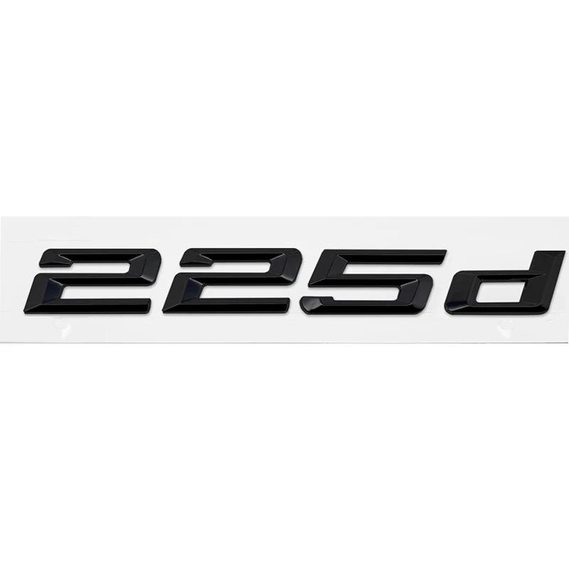 ABS Adesivo Emblema Logo Lettere Baule Posteriore Auto Per BMW Serie 2 216d 218d 220d 225d 228d 230d 235d 240d F22 F23 F45 F46
