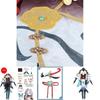 Genshin Impact Shenhe Cosplay Costume Set High Quality Full Size Women's Bodysuit For Role Play Fun