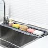 Unilateral Side Hole Kitchen Faucet Sink Mat Splash-Proof Kitchen Sink Draining Pad  Bathroom Use