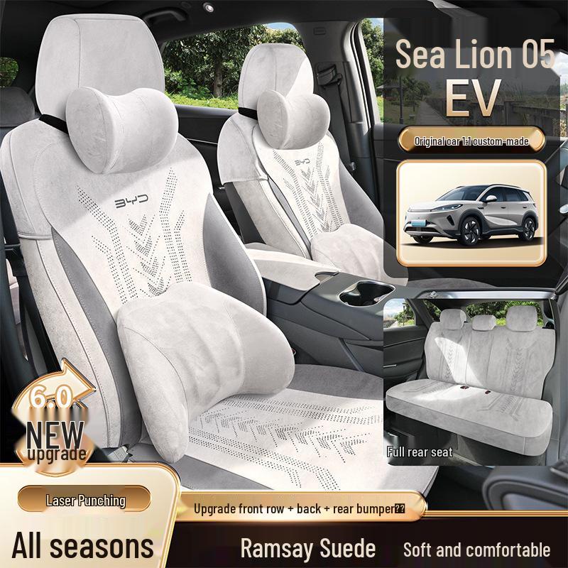 All-Season Full-Coverage Car Seat Covers for 2025 BYD Hiace 05EV