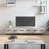 VidaXL TV Stand Concrete Grey 150x36x30 Cm Engineered Wood 829152