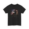 Disabled Veteran USA Flag Unisex Tee, T-Shirt, Patriotic Shirt, Military Veteran