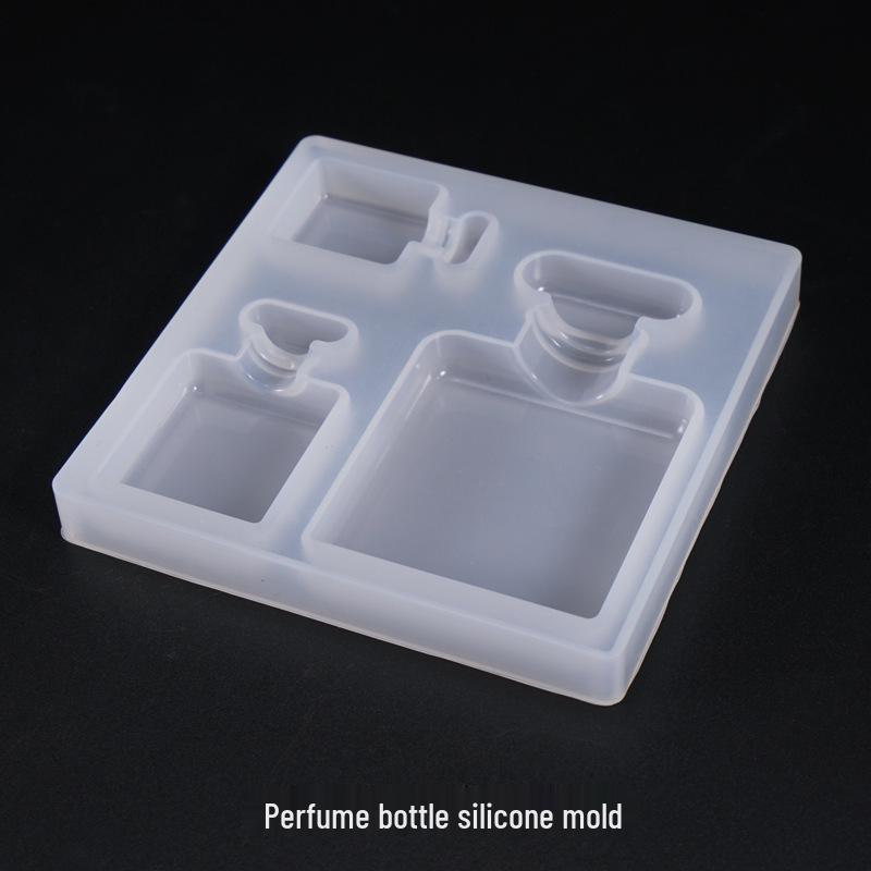 Poppy DIY Crystal Resin Perfume Bottle Ornament Silicone Mold
